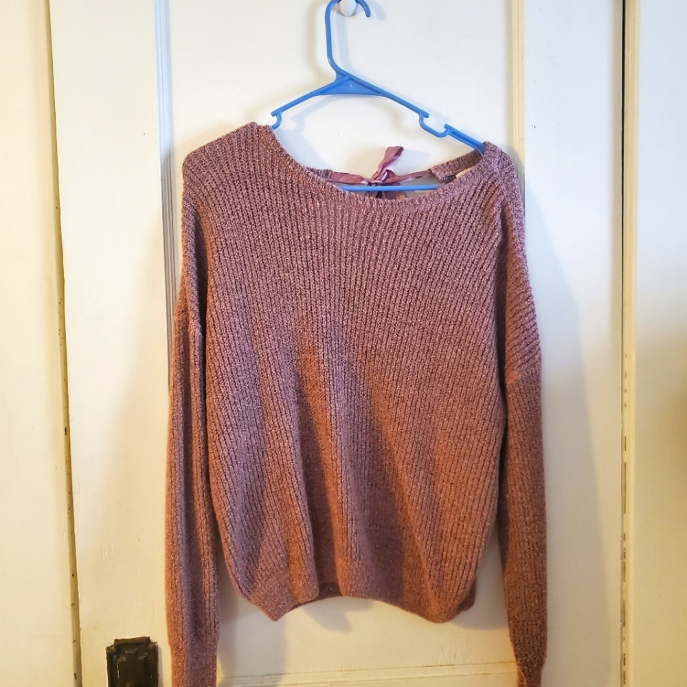 Purple sweater